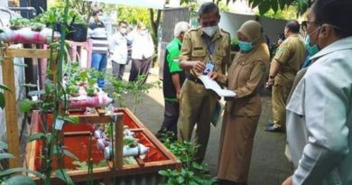 Penjurian Lomba Urban Farming Tingkat OPD di Kantor Kelurahan Sukun Penjurian Lomba Urban Farming Tingkat OPD di Kantor Kelurahan Sukun
